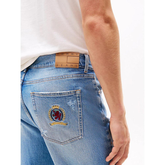 Tommy Hilfiger Ανδρικό παντελόνι Crest Embroidery Loose Jeans